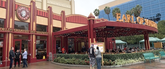 The past is present again at Disneyland's Earl of Sandwich