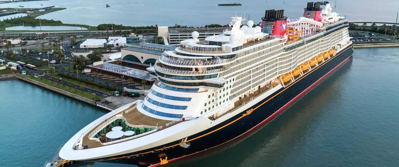 Disney's Newest Cruise Ship Arrives in Florida