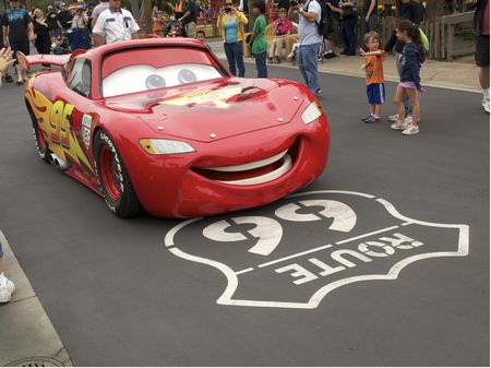 Lightning McQueen at Disney Hollywood Studios