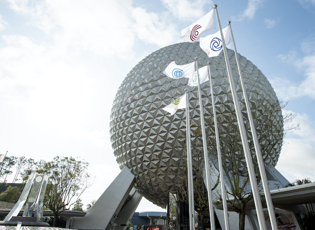 Epcot flags