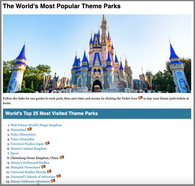 Attractions Insider Newsletter Helps You Navigate the Parks