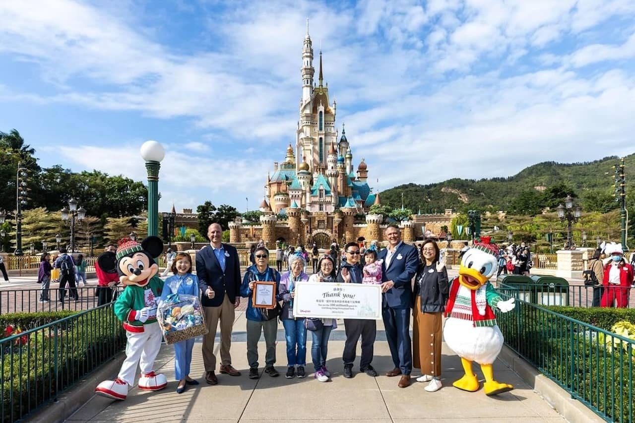 Hong Kong Disneyland celebrates attendance milestone