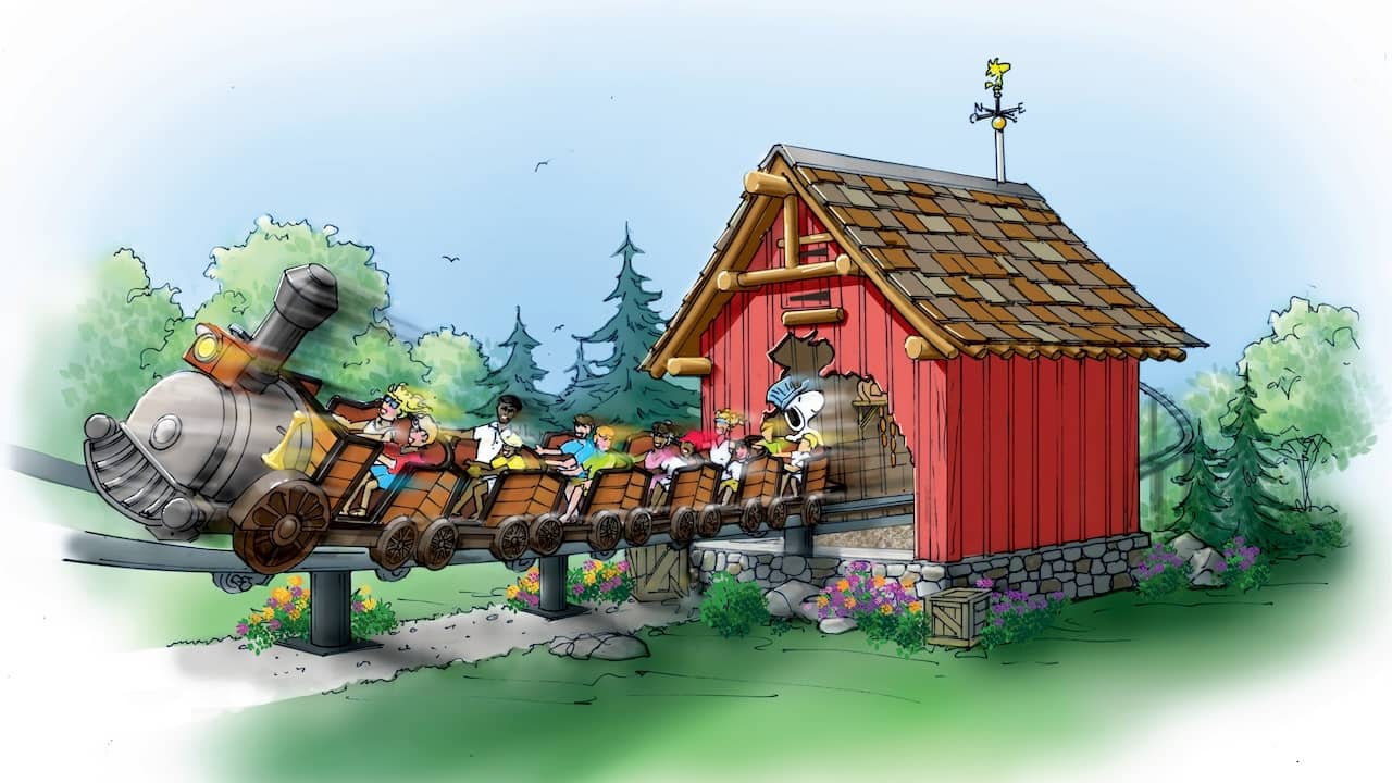 Snoopy's Racing Railway