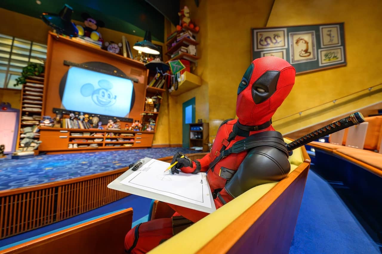 Deadpool at Animation Academy