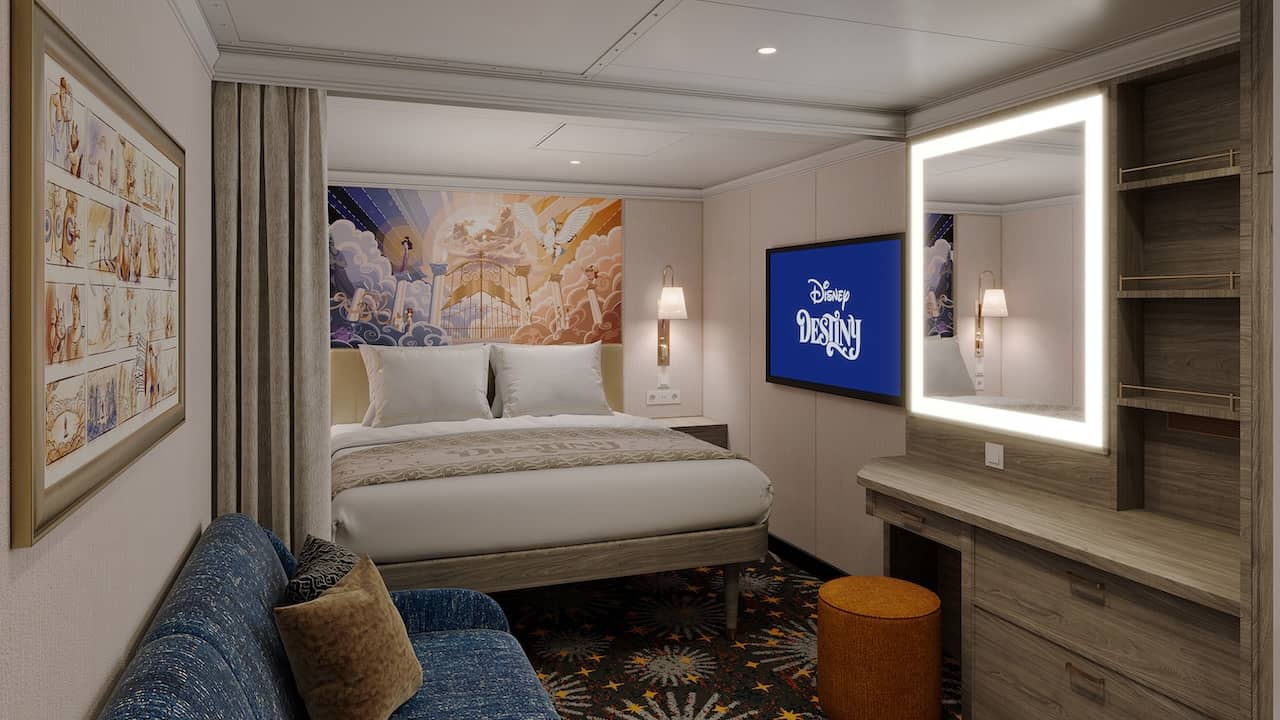 Inside stateroom