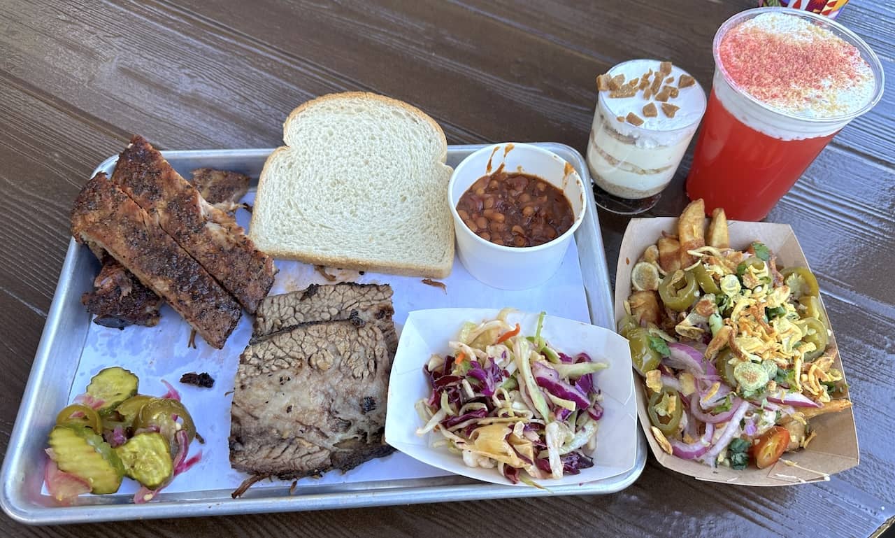 Hungry Bear Barbecue Jamboree food