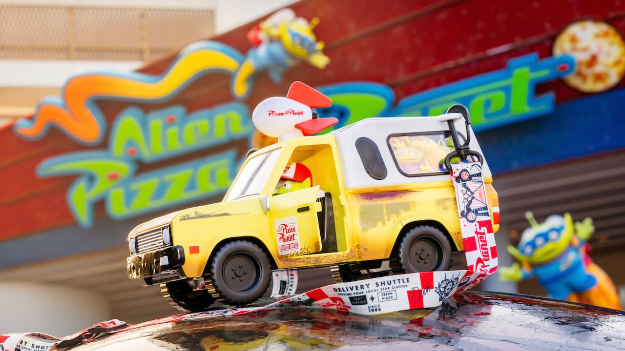 Pizza Planet truck popcorn bucket