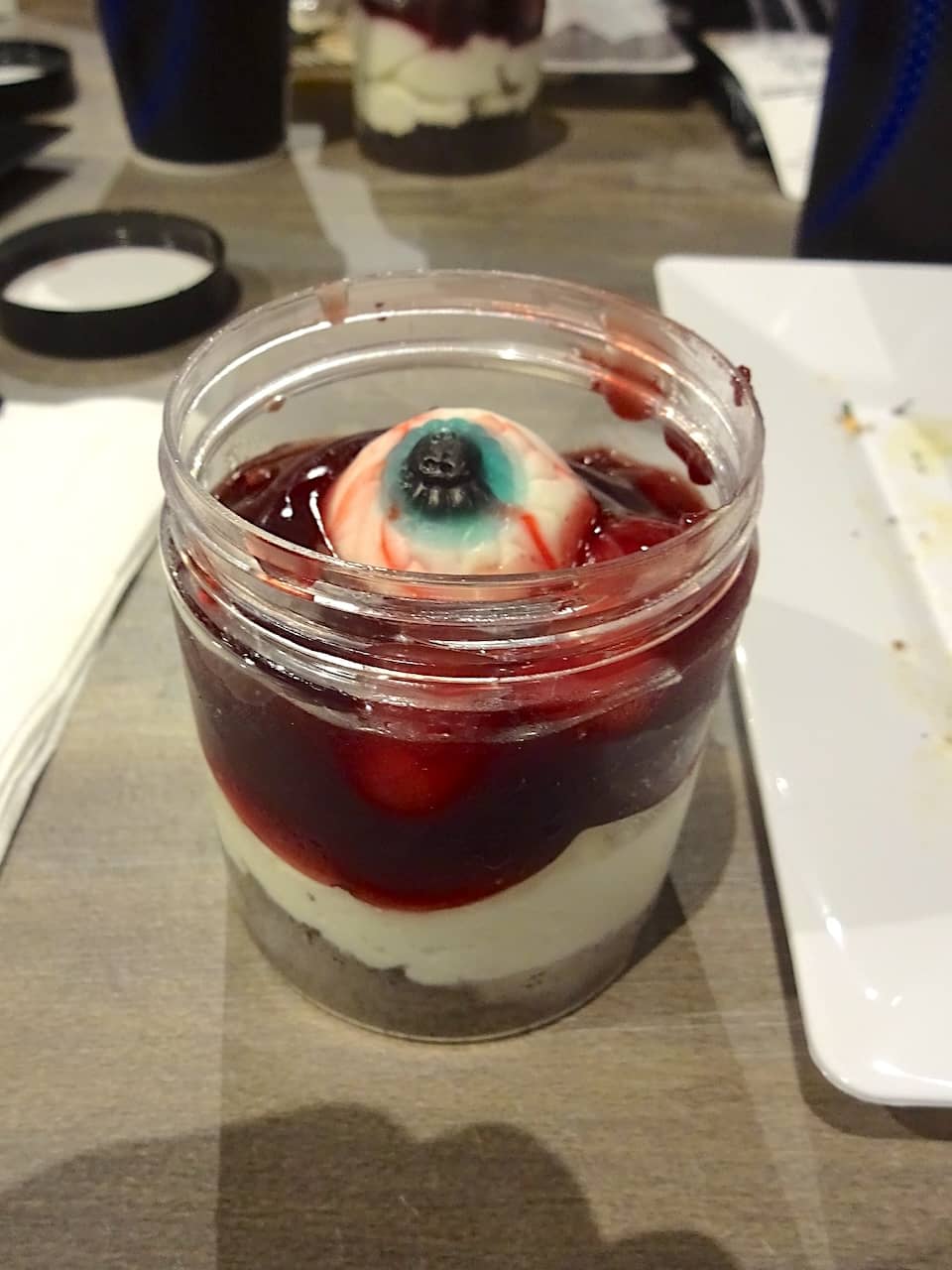 Cherry Cheesecake Jar