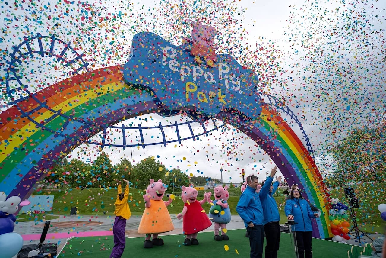 Peppa Pig Park opens