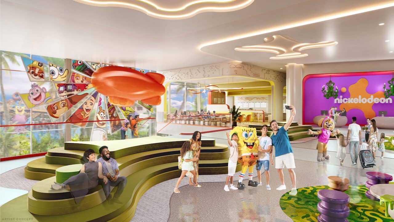 Nickelodeon Hotels & Resorts Orlando lobby