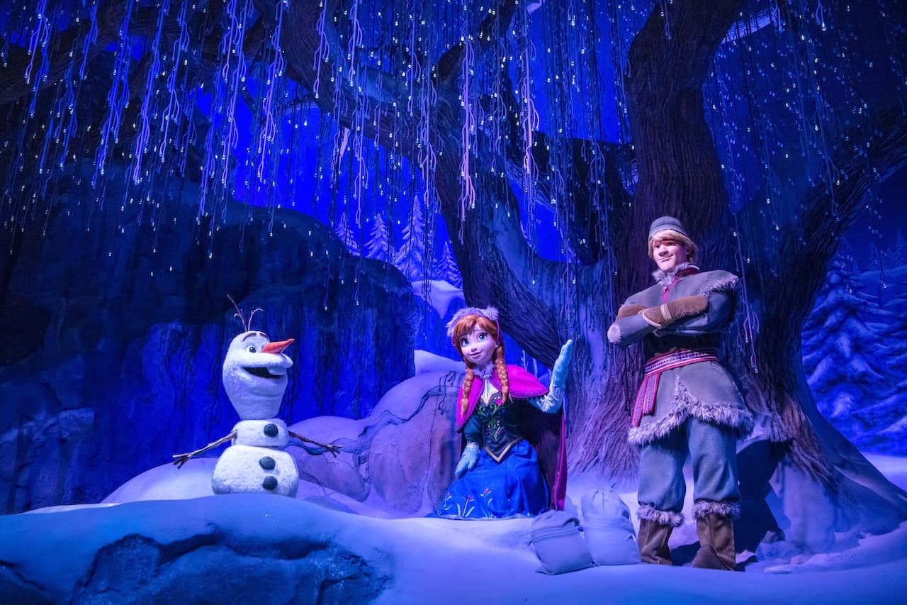 Anna, Olaf and Kristoff