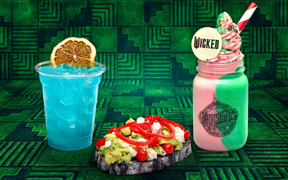 Wicked-themed food and drinks