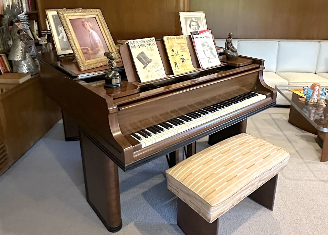 Walt Disney's piano