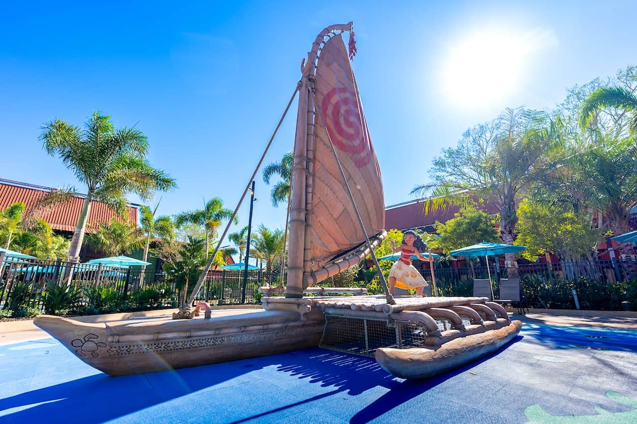 Moana's Voyage splash pad