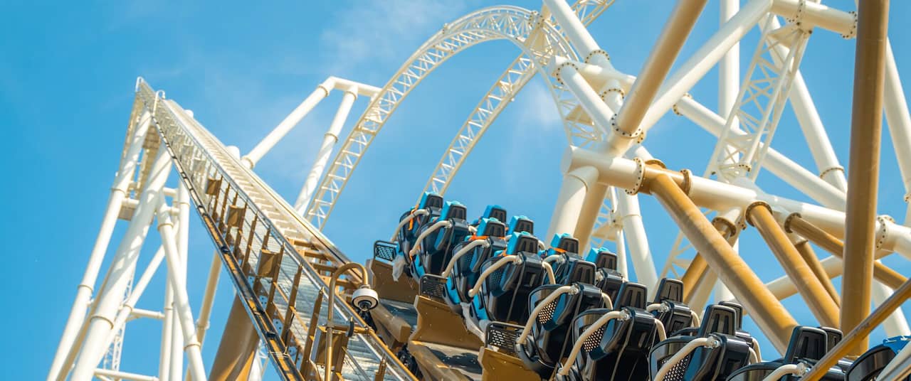 Hyperia soars as Britain's tallest and fastest roller coaster
