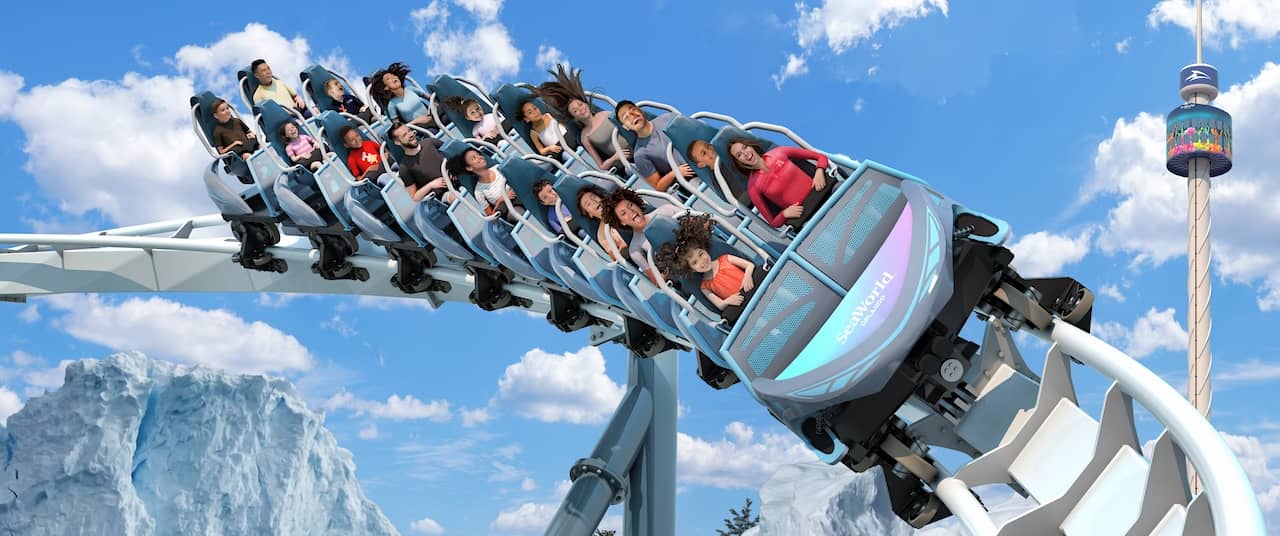 Penguin Trek roller coaster gets its opening date