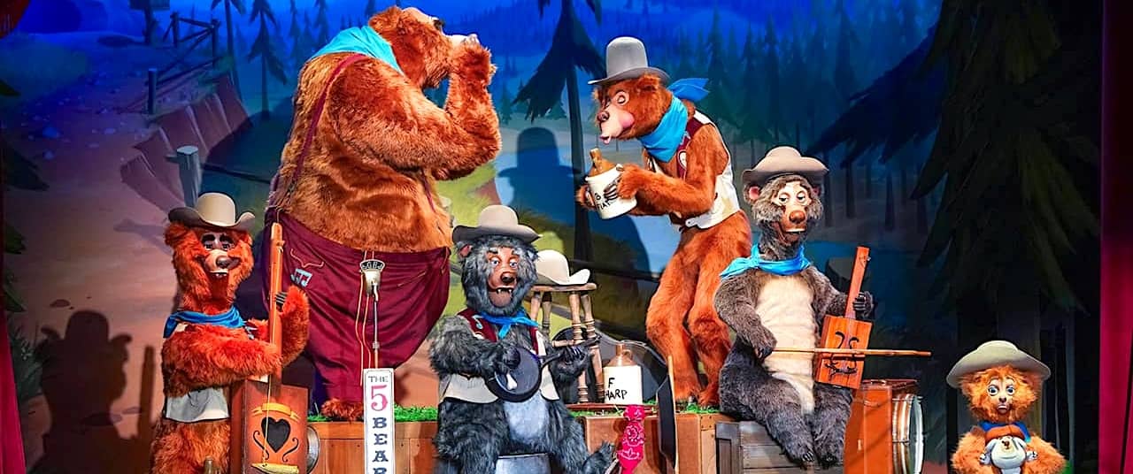 Meet the cast of Disney's new Country Bear show