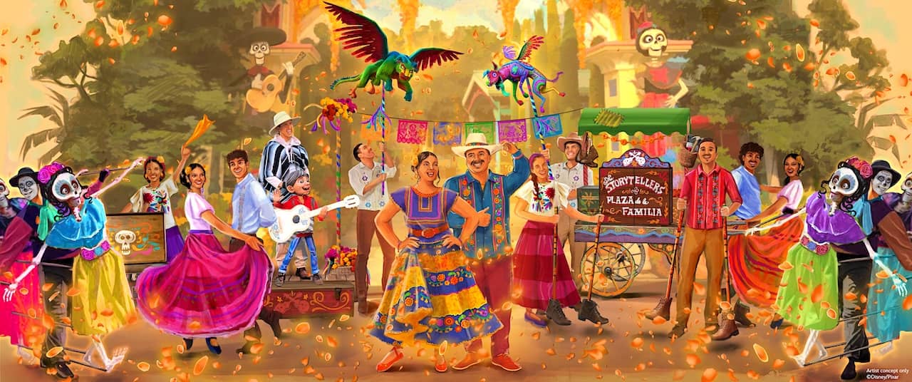 The Storytellers of Plaza de la Familia Celebrate The Musical World of Coco!