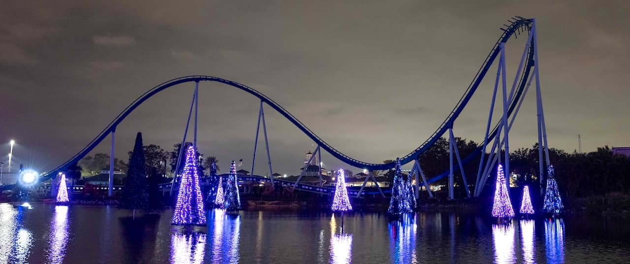 SeaWorld Orlando plans after-hours Christmas coaster event