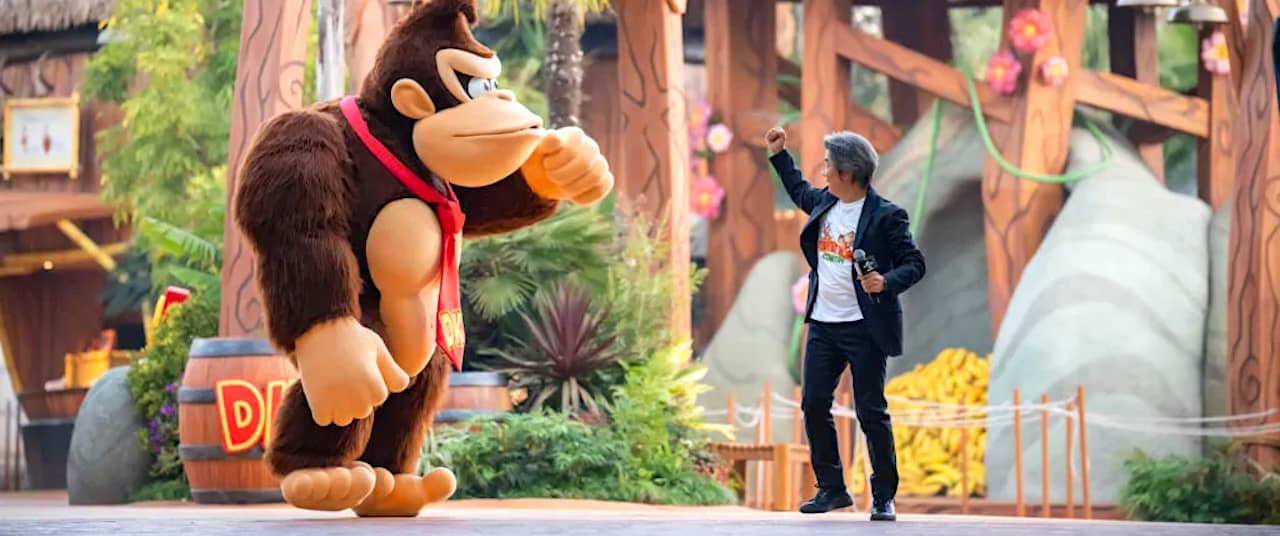 Universal opens its Donkey Kong Country