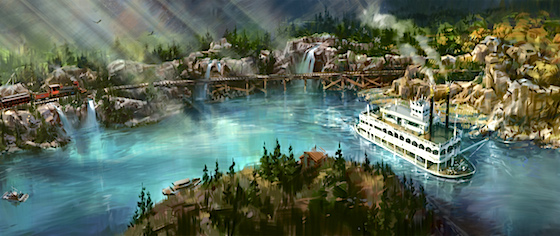 Disneyland Releases New Rivers of America Concept Art