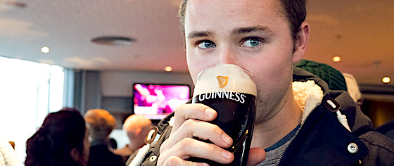 Finding the taste of Ireland at Dublin's Guinness Storehouse