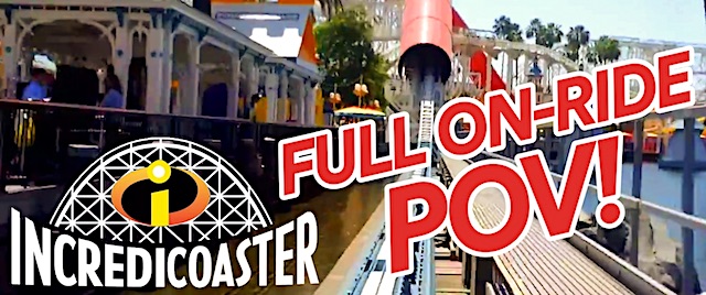 Take a ride on the Incredicoaster at Disney's new Pixar Pier