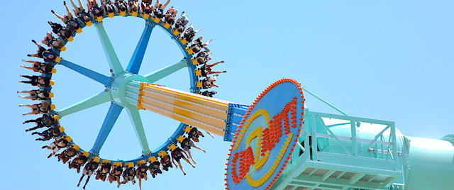 World's tallest pendulum ride opens at Six Flags Magic Mountain
