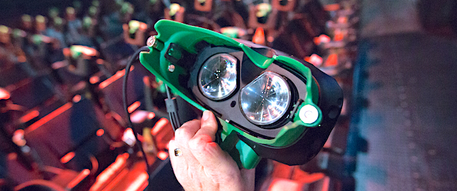 Is there any future for virtual reality in theme park attractions?