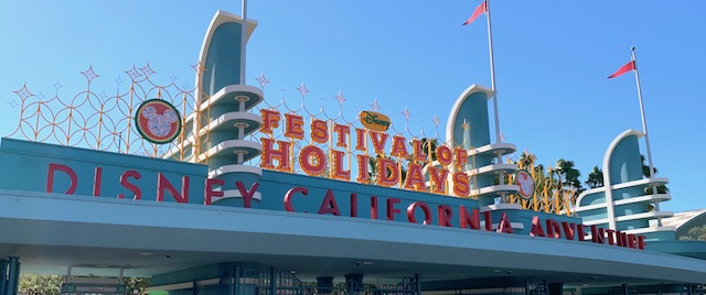 Time to celebrate the holidays at Disney California Adventure