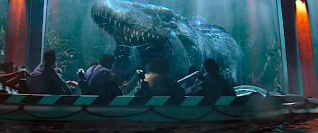TV spot offers a first look at Universal's new Jurassic World ride