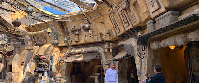 Disney's boss shows off new looks inside Star Wars: Galaxy's Edge
