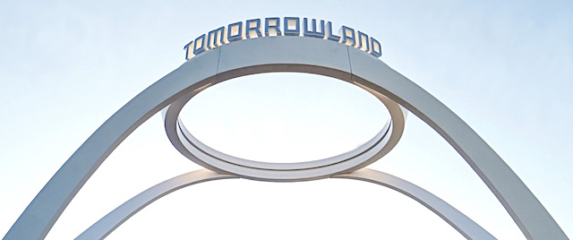 New Tomorrowland sign debuts at Walt Disney World