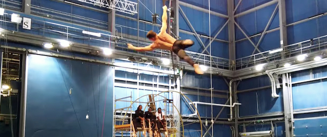 Disney shows off rehearsals for its new Cirque du Soleil show