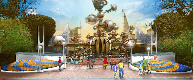 Disneyland reveals its new look for Tomorrowland