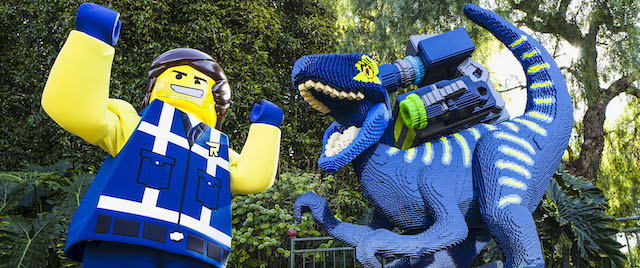 Rex and the Raptor move into The Lego Movie World