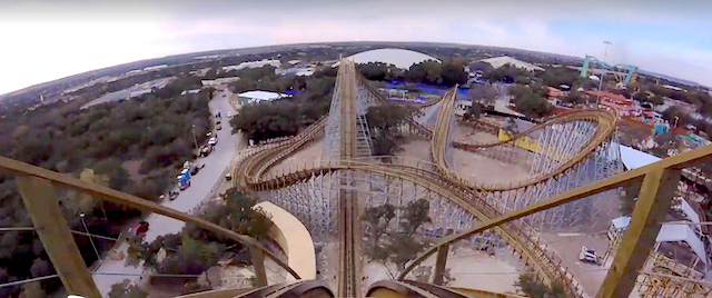Watch the first full, on-ride POV video from Texas Stingray