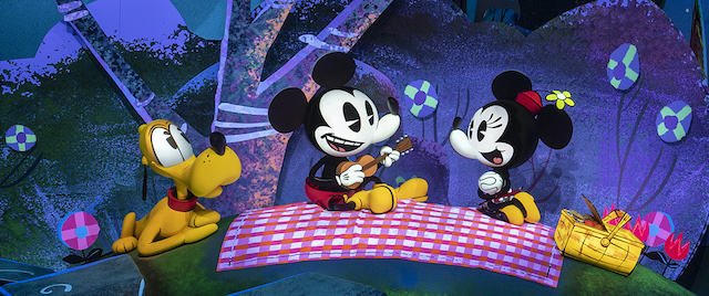 Bringing Mickey & Minnie's Runaway Railway to life