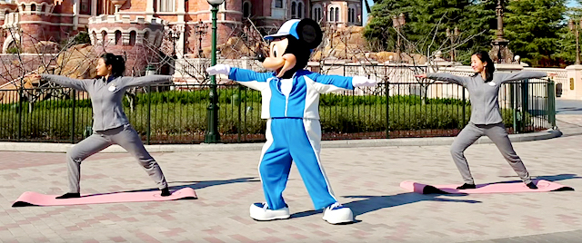 It's Time for Yoga with Mickey Mouse
