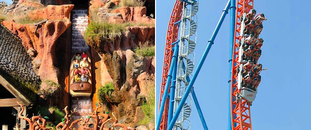 Which Is Better: Water or Dry on a Theme Park Ride?