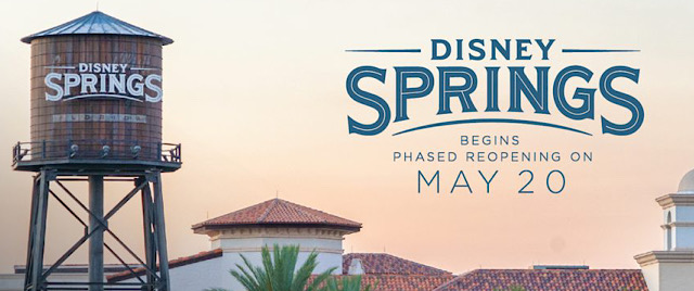 Disney Springs to Begin Reopening May 20