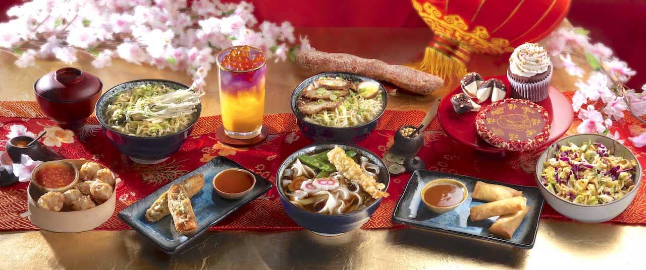 Universal Studios Hollywood Expands Menu for Lunar New Year