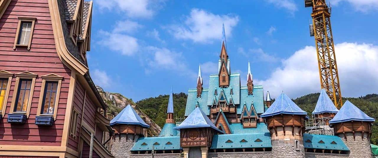 Fresh Look at Disney's New 'Frozen' Theme Park Land