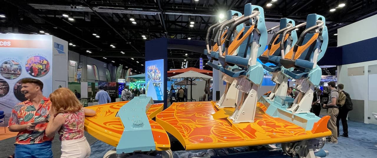 Next-Generation of Stand-Up Roller Coaster Train Debuts