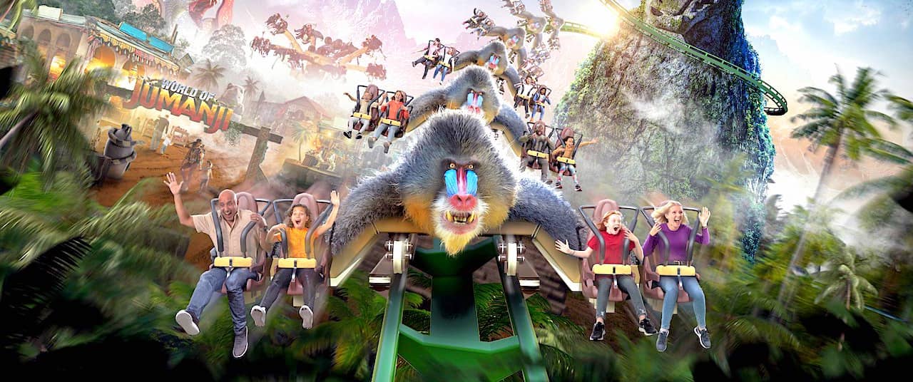 New Rides Revealed for Britain's First Jumanji Theme Park Land