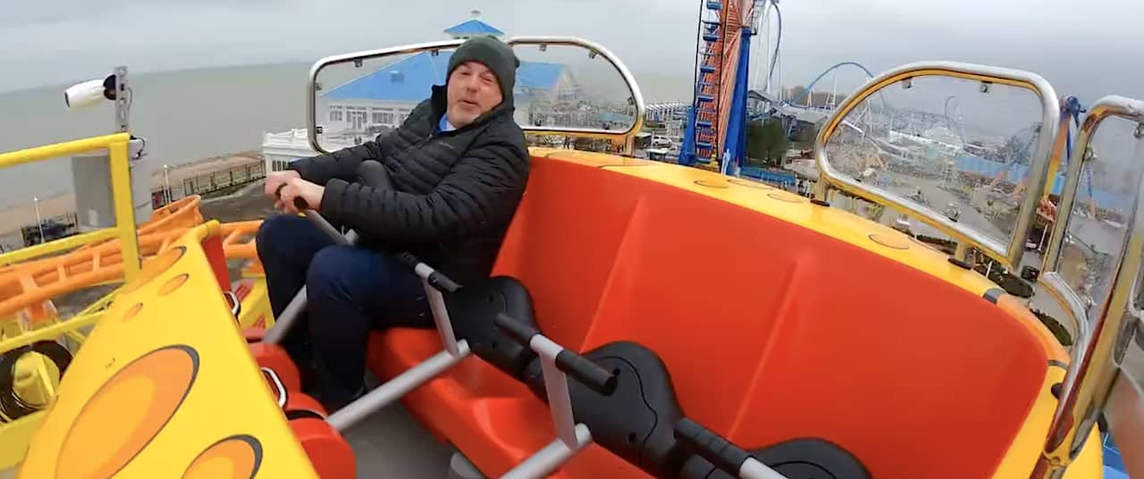 First Look On Ride at Cedar Point's New Coaster