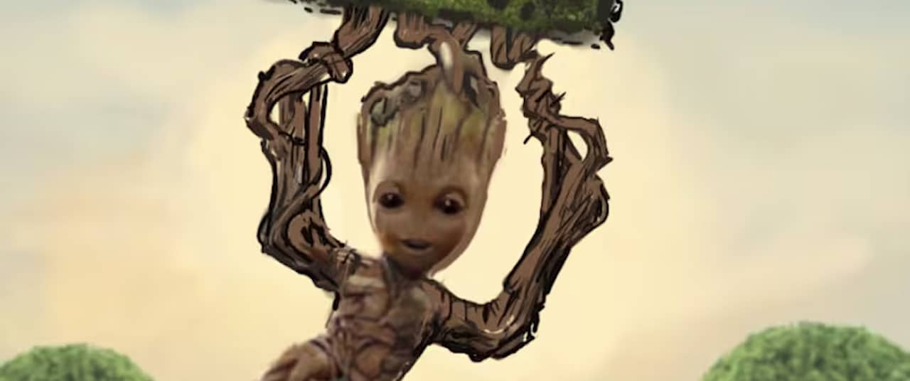 Groot joins the party at Walt Disney World's annual flower festival