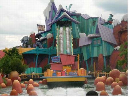 Dudley Do-Right's Ripsaw Falls Photos