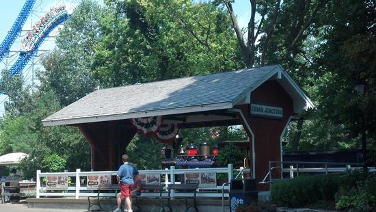 The original Cedar Junction train station